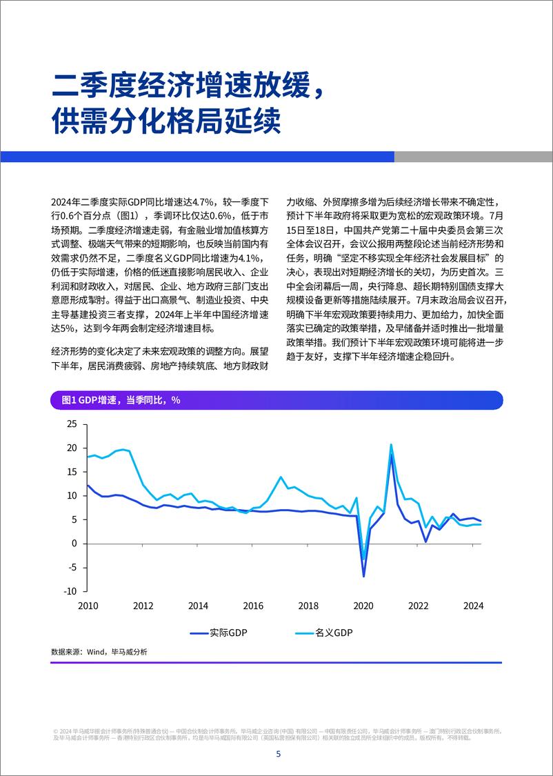 《毕马威_2024年第三季度中国经济观察报告》 - 第6页预览图