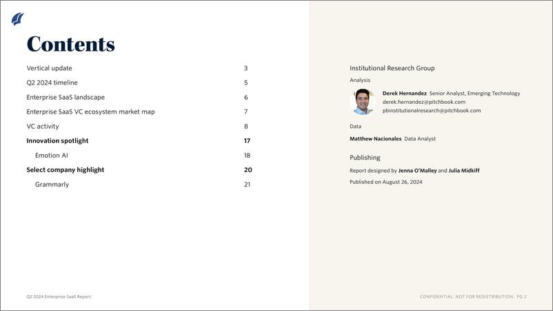 《PitchBook-2024年二季度企业SaaS报告（英）-2024-11页》 - 第2页预览图