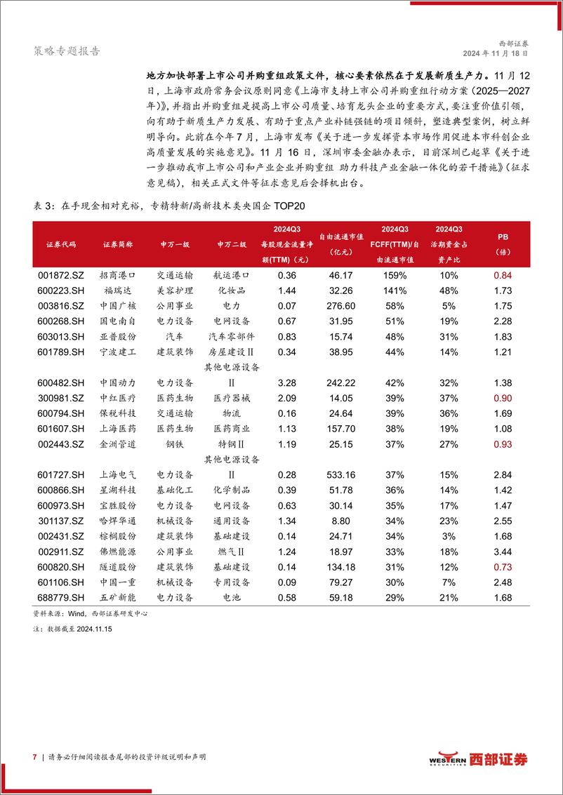 《上市公司监管指引第10号-市值管理》文件分析：股改后的新篇章，市值管理推动上市公司高质量发展-241118-西部证券-16页 - 第7页预览图