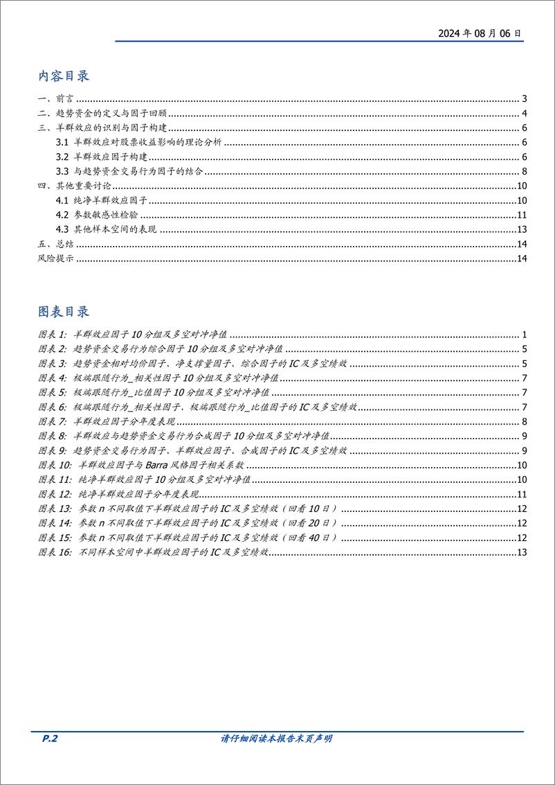 《“量价淘金”选股因子系列研究(七)：盲目追随趋势资金的极端交易行为分析，羊群效应的识别与因子构建-240806-国盛证券-15页》 - 第2页预览图