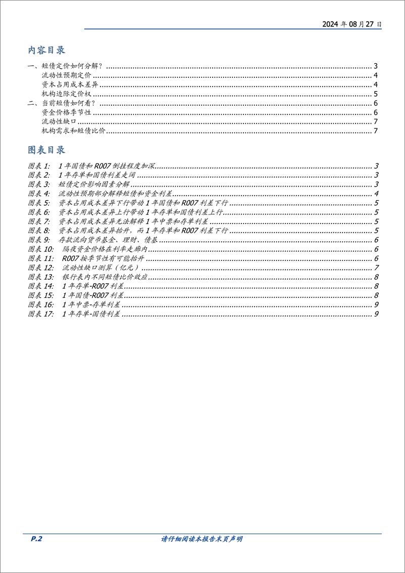 《固定收益专题：如何理解当前短债的低利率？-240827-国盛证券-10页》 - 第2页预览图