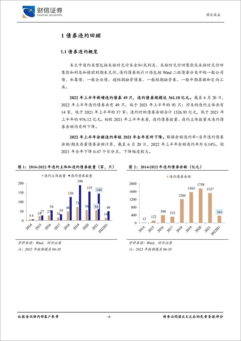 《2022年上半年债券违约专题报告：债市违约复盘与分析-20220701-财信证券-25页》 - 第5页预览图