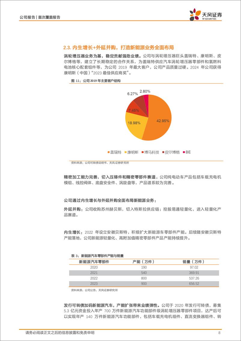 《贝斯特(300580)精加工技术外延，工业母机%2b人形机器人带来新增量-240724-天风证券-17页》 - 第8页预览图