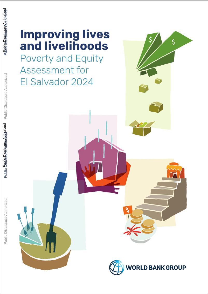 《世界银行-2024年萨尔瓦多贫困与公平评估：改善生活和生计（英）-2024-97页》 - 第1页预览图