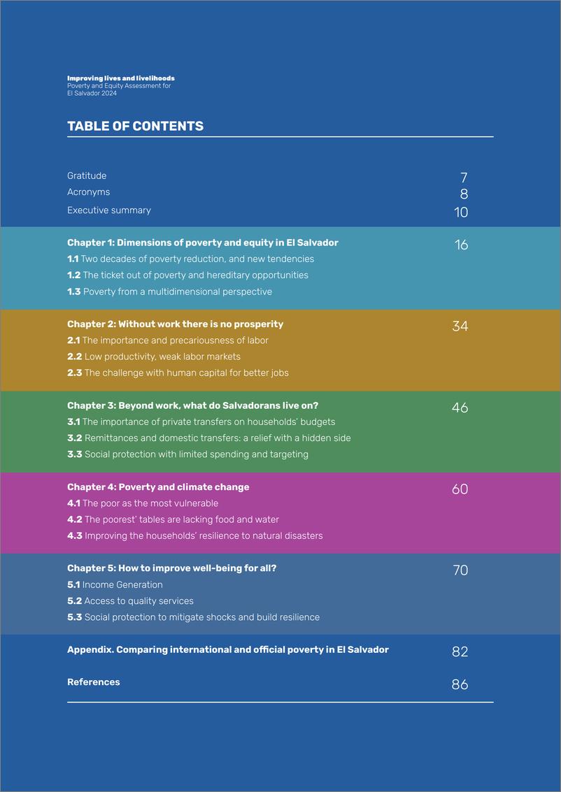 《世界银行-2024年萨尔瓦多贫困与公平评估：改善生活和生计（英）-2024-97页》 - 第4页预览图