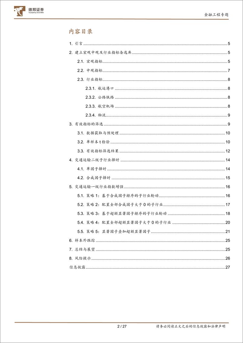 《金工基本面量化专题第一期：基于宏观、中观及行业基本面信息的行业指数择时策略-20220803-德邦证券-27页》 - 第3页预览图