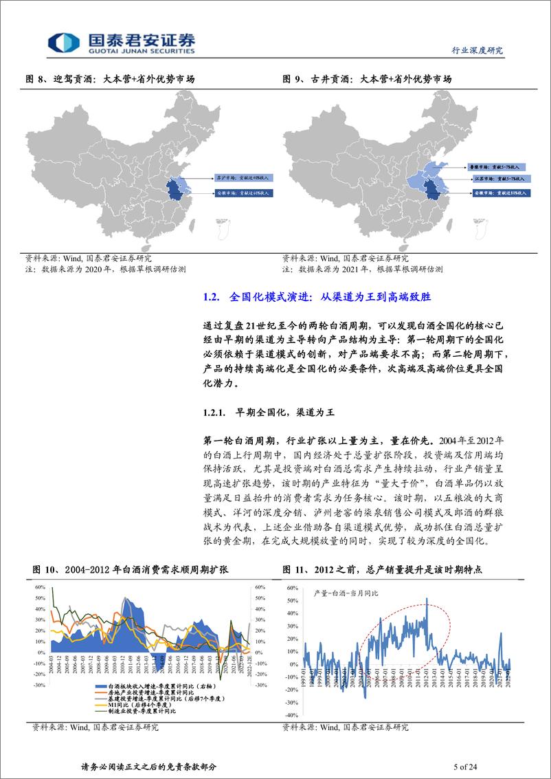 《白酒行业深度报告：再论成长型白酒，高端化、全国化之辨-20220630-国泰君安-24页》 - 第6页预览图