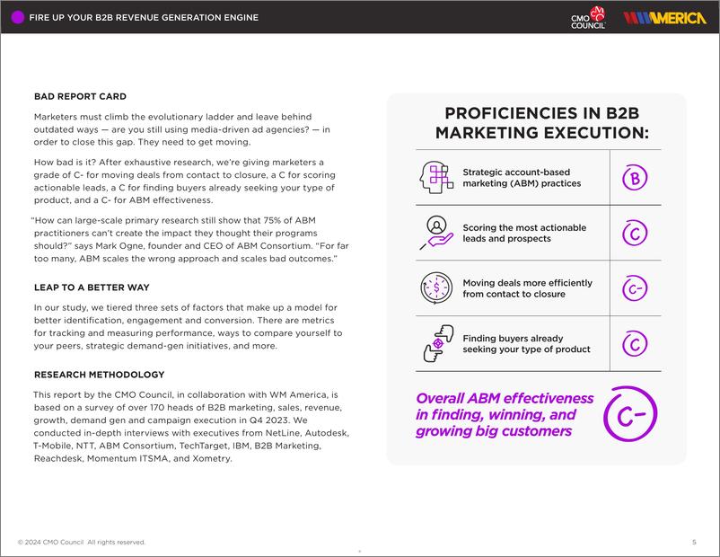 《2024年B2B营收增长引擎研究报告-CMO Council》 - 第5页预览图