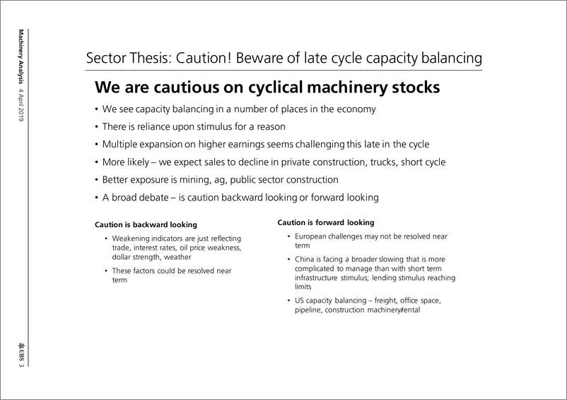 《瑞银-美股-机械行业-美国重型机械行业策略分析-2019.4.4-50页》 - 第4页预览图