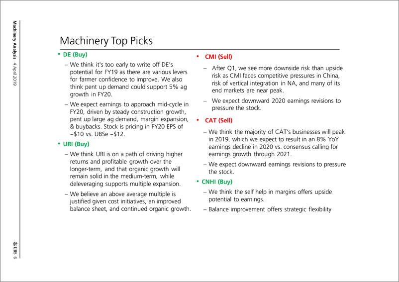《瑞银-美股-机械行业-美国重型机械行业策略分析-2019.4.4-50页》 - 第7页预览图