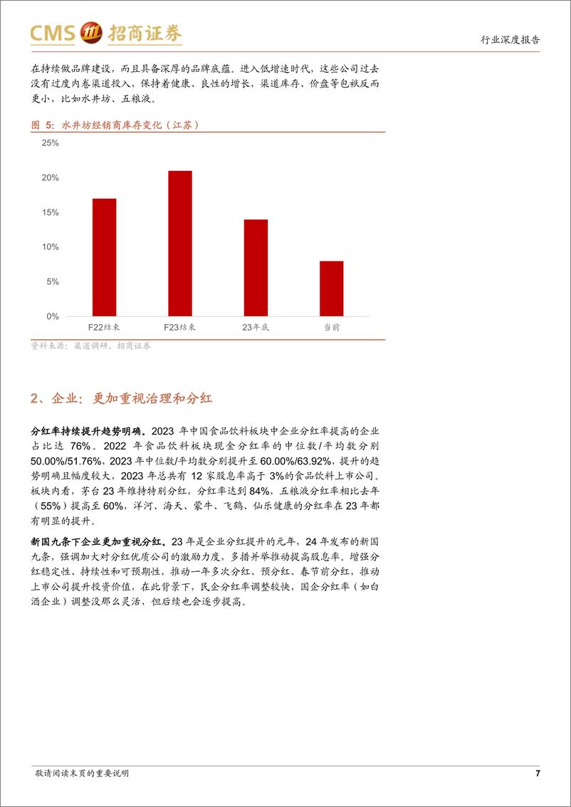 《食品饮料行业2024年中期策略：预期调整，蕴含生机-240621-招商证券-27页》 - 第7页预览图