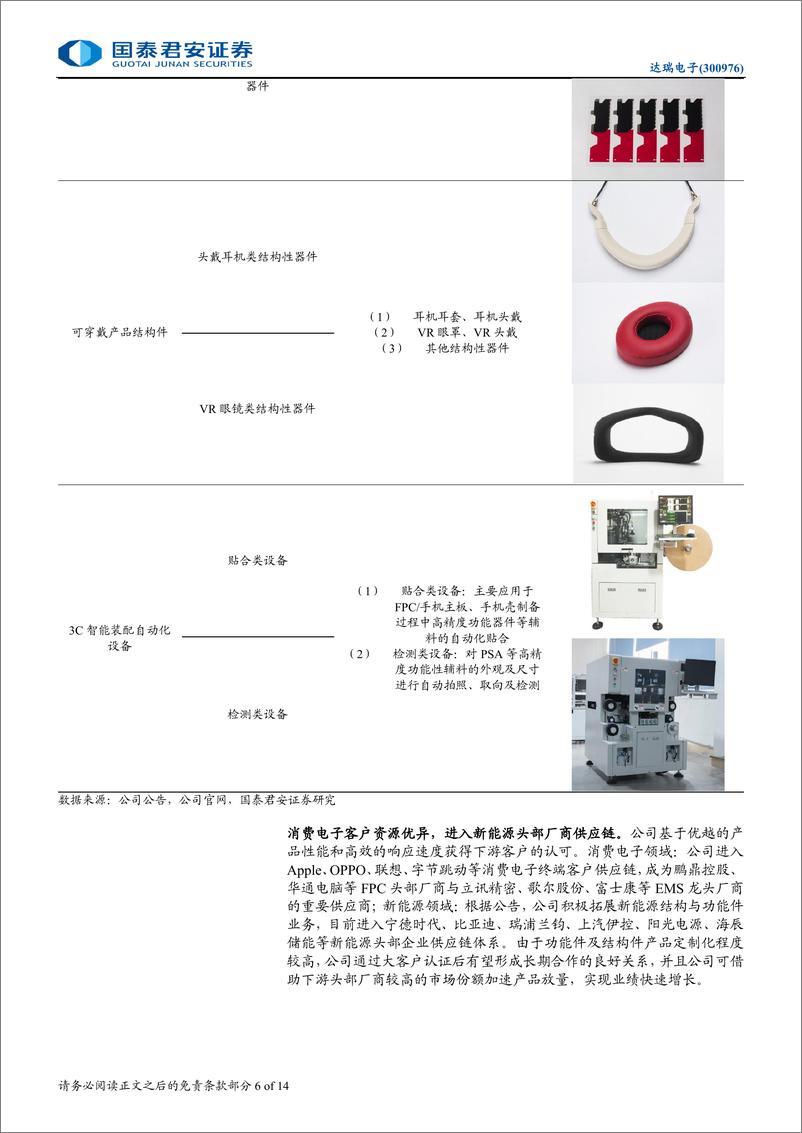 《达瑞电子(300976)产品矩阵持续丰富，未来增长动力充足-241216-国泰君安-14页》 - 第6页预览图