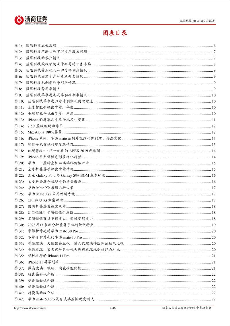 《蓝思科技(300433)深度报告：平台初成规模起，外观新创增量多-240705-浙商证券-46页》 - 第4页预览图