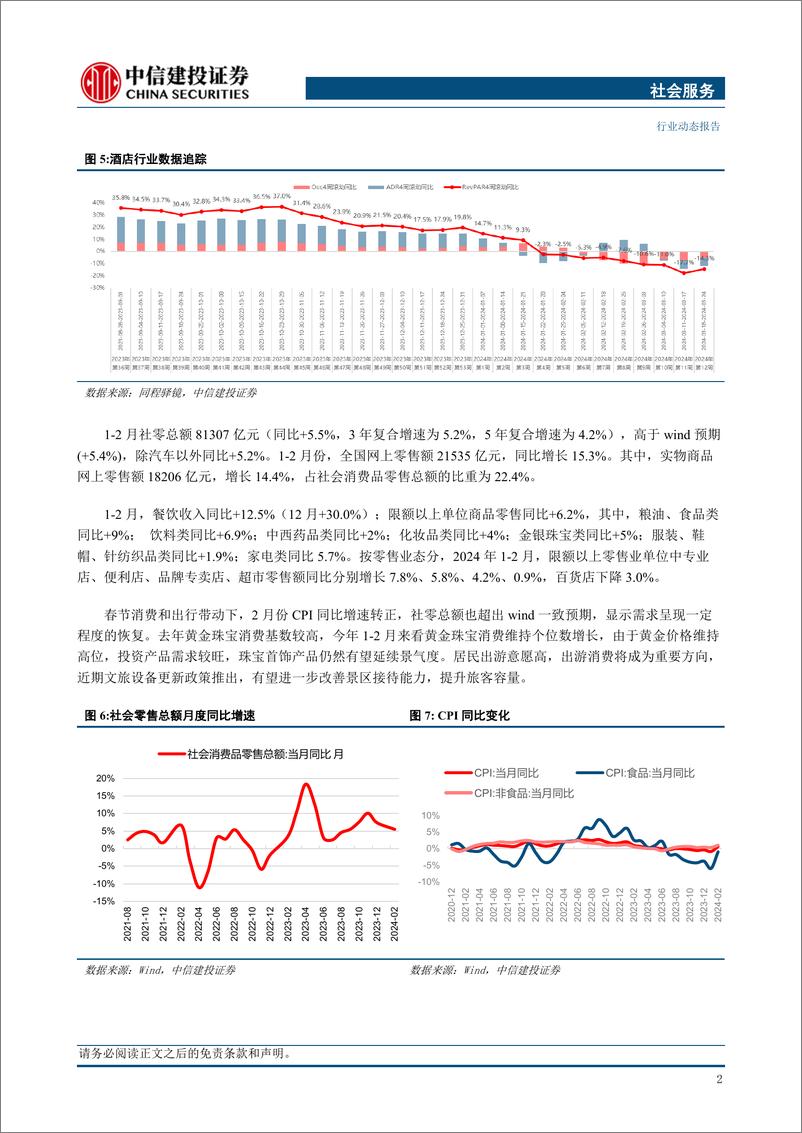 《社会服务行业动态：清明出行消费，客单首次超越疫前，出游需求仍然旺盛-240407-中信建投-33页》 - 第8页预览图