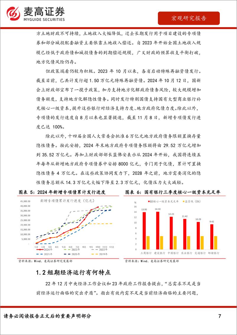 《宏观经济四季度展望：增量政策协同发力，巩固经济企稳回升-241111-麦高证券-18页》 - 第7页预览图