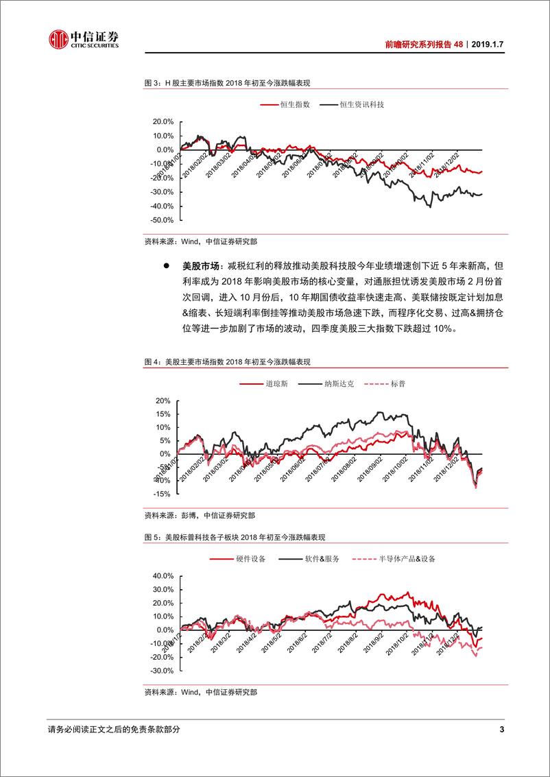 《科技行业前瞻研究系列报告48：疲软的2018，全球科技股回顾和展望-20190107-中信证券-20页》 - 第7页预览图