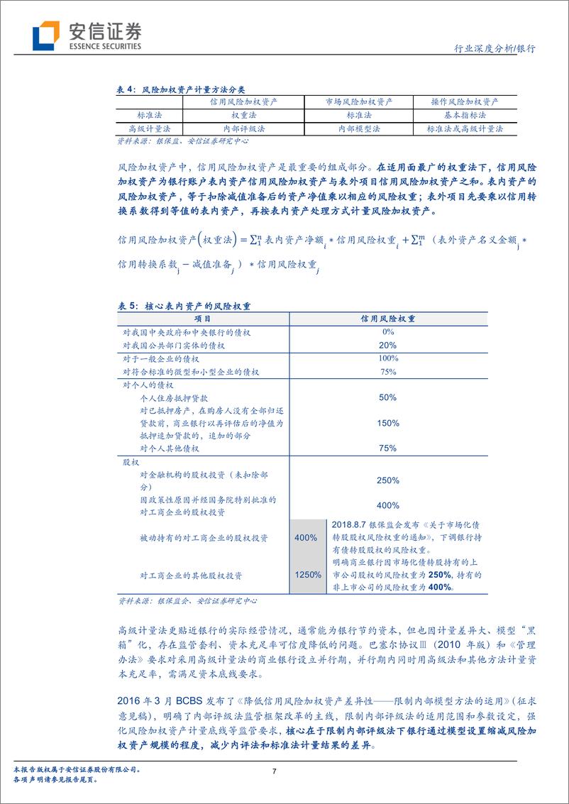 《银行业深度分析：当我们谈论银行资本时，我们在谈论些什么-20190124-安信证券-17页》 - 第8页预览图