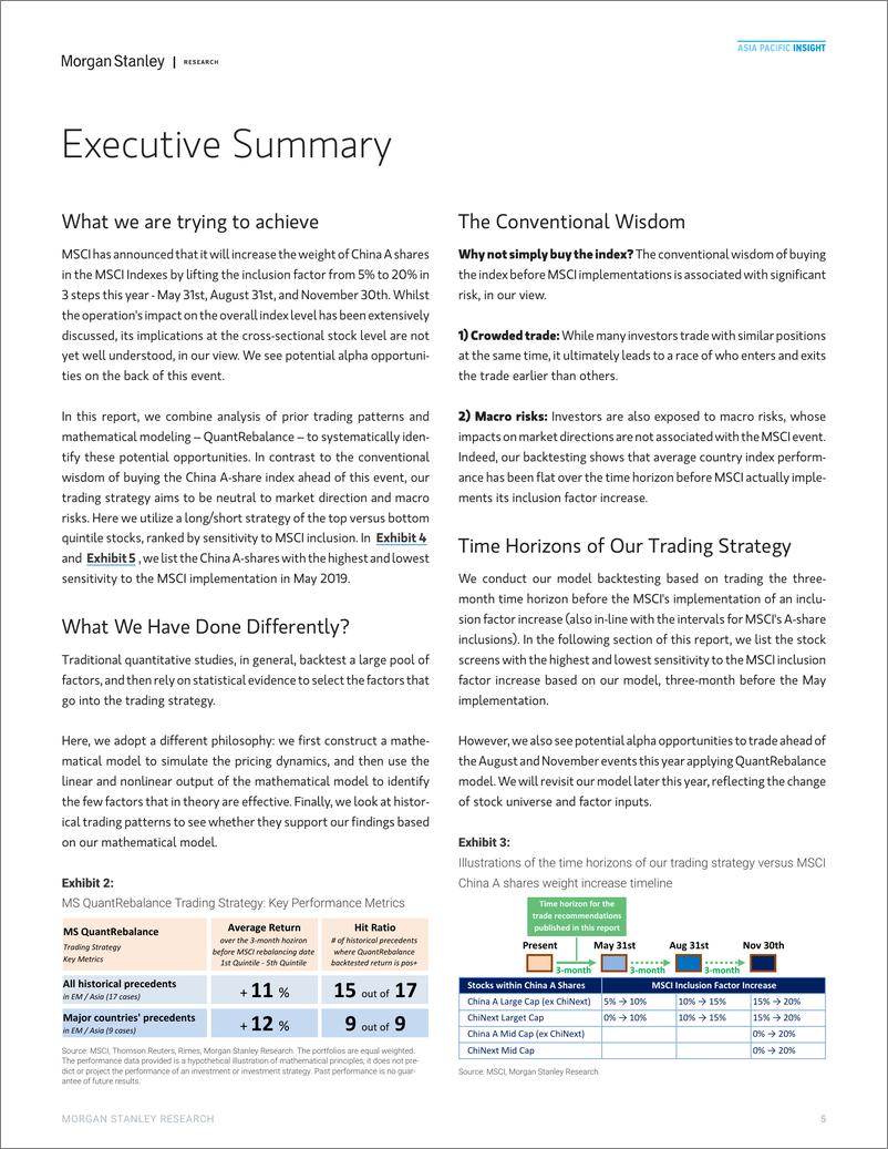 《摩根士丹利-中国-量化策略-从MSCI提升中国a股纳入因素中寻找机会-2019.3.5-25页》 - 第6页预览图