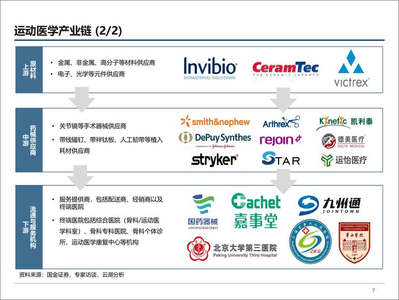 《云湖咨询：国内运动医学市场方兴未艾 本土企业加速过程替代-30页》 - 第7页预览图