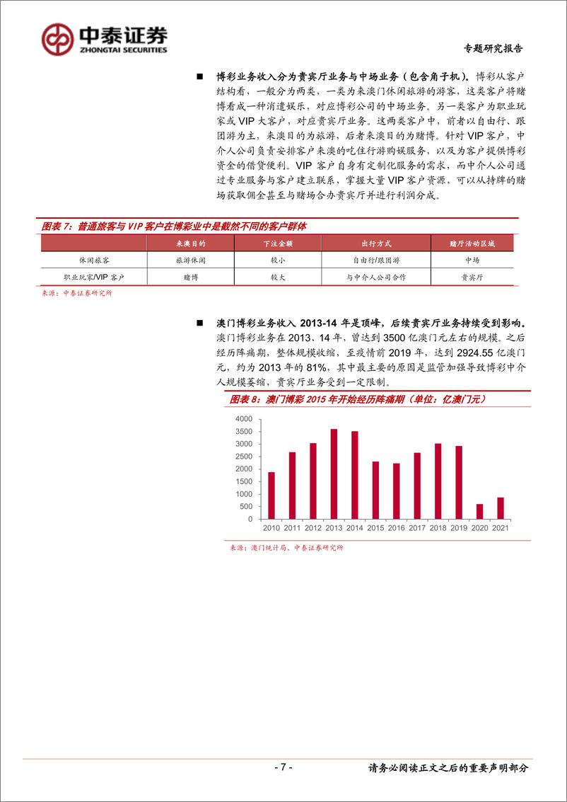 《博彩行业专题报告 ：牌照政策担忧落地，客流估值双升可期-20221207-中泰证券-17页》 - 第8页预览图