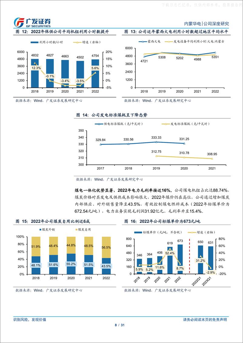 《广发证券-内蒙华电(600863)煤电一体化，风光协手行，股息受青睐-230604》 - 第8页预览图