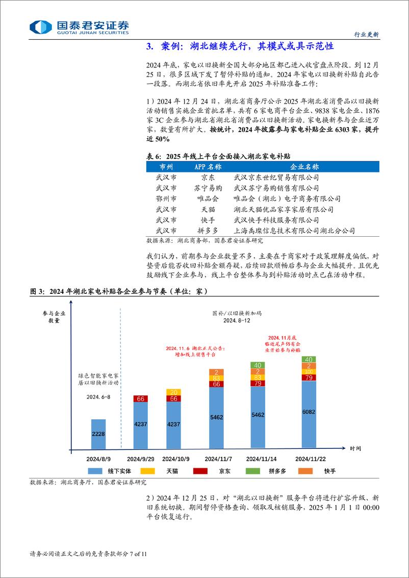 《家用电器行业以旧换新系列跟踪报告：家电补贴各地开启续作，内需稳健可期-250105-国泰君安-11页》 - 第7页预览图