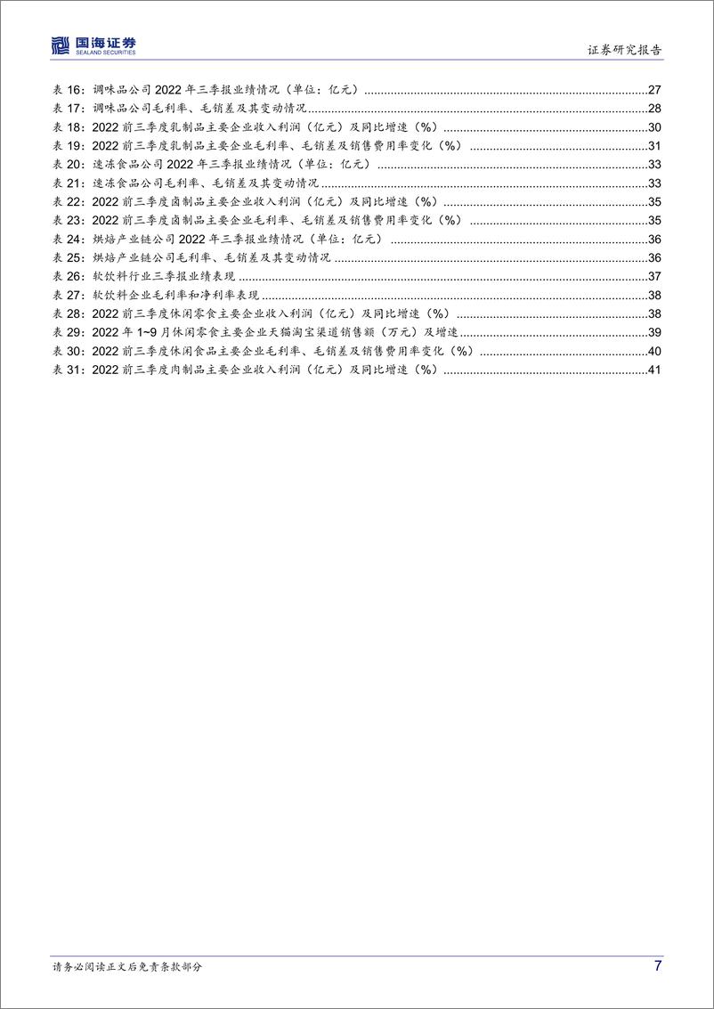 《食品饮料行业三季报总结分析：白酒业绩韧性强，大众品弱复苏-20221108-国海证券-46页》 - 第8页预览图