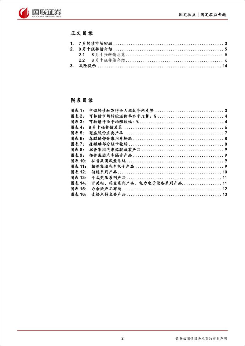 《8月十强转债推荐：用好政策空间，找准发力方向-20230729-国联证券-15页》 - 第3页预览图