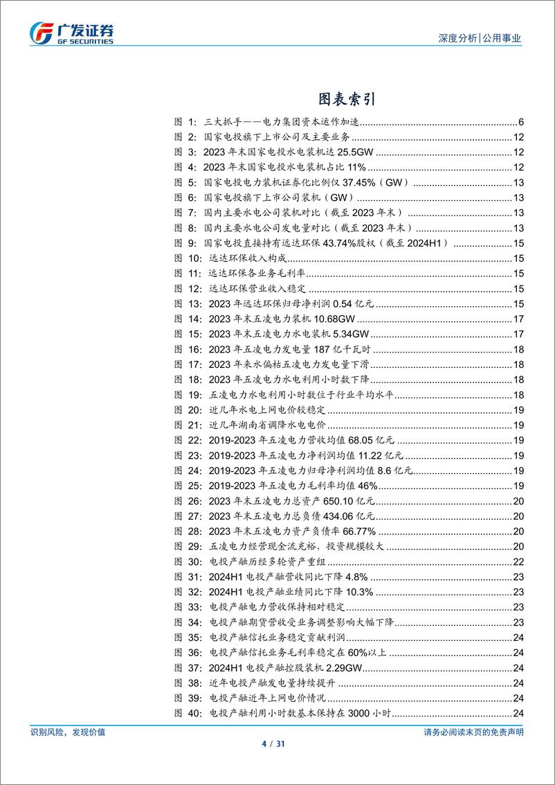 《公用事业行业深度：电力资本运作加速，板块或迎重组行情-241021-广发证券-31页》 - 第4页预览图