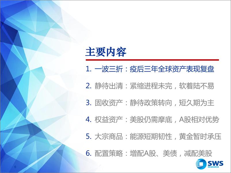 《2023年春季全球资产配置投资策略：控制久期，静待出清-20230223-申万宏源-84页》 - 第7页预览图