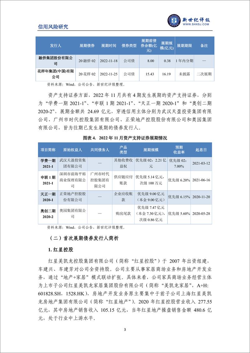 《新世纪评级-债券展期规模明显回升——2022年11月债券市场违约与信用风险事件报告-9页》 - 第4页预览图