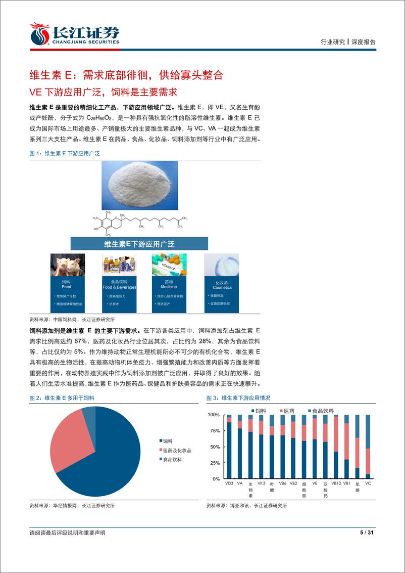 《化工行业：龙头出手惊夏雨，维生素E行业起飞虹-20190824-长江证券-31页》 - 第6页预览图