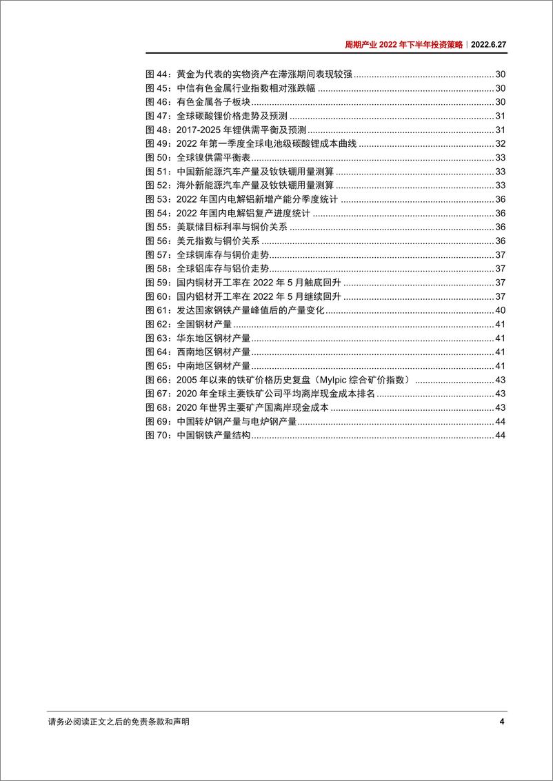 《周期产业2022年下半年投资策略：聚焦成长性新材料及稀缺资源投资机会-20220627-中信证券-47页》 - 第5页预览图