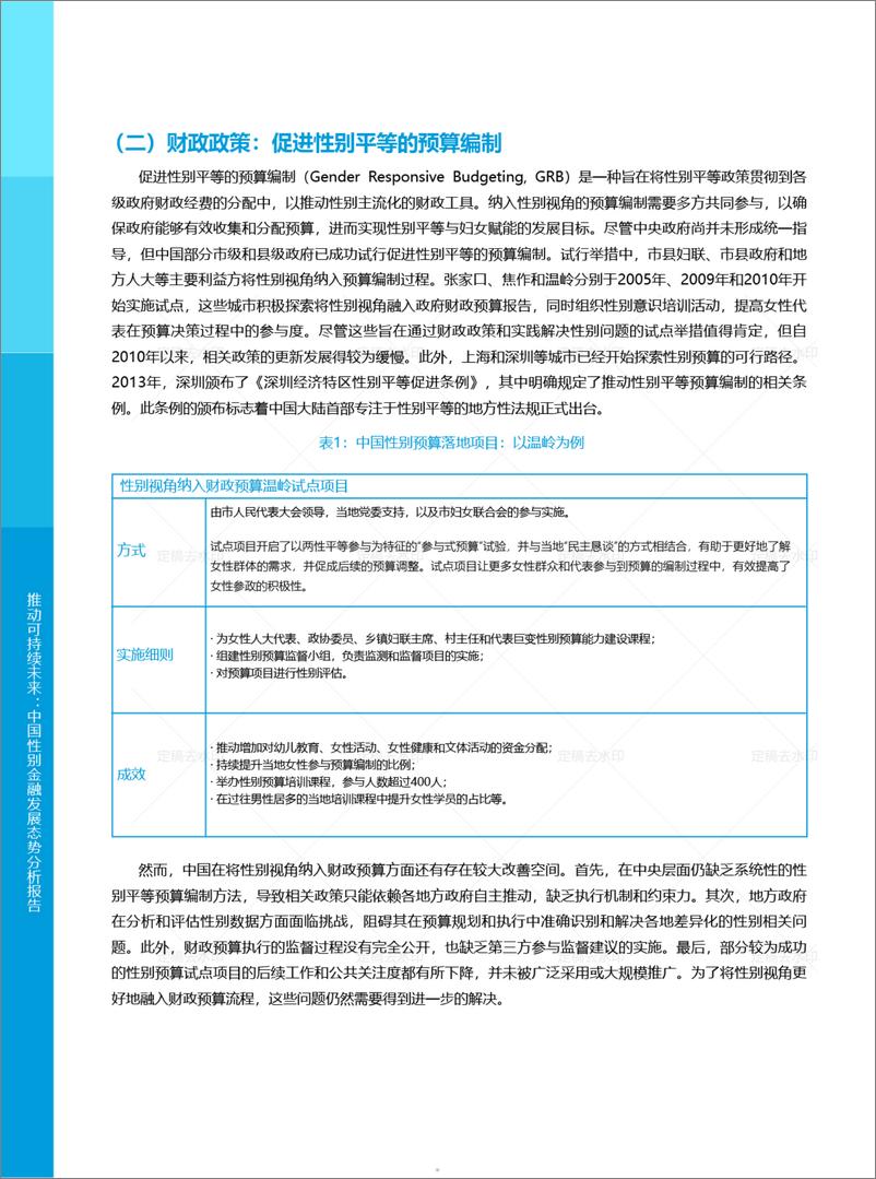 《2025年推动可持续未来中国性别金融发展态势分析报告》 - 第5页预览图