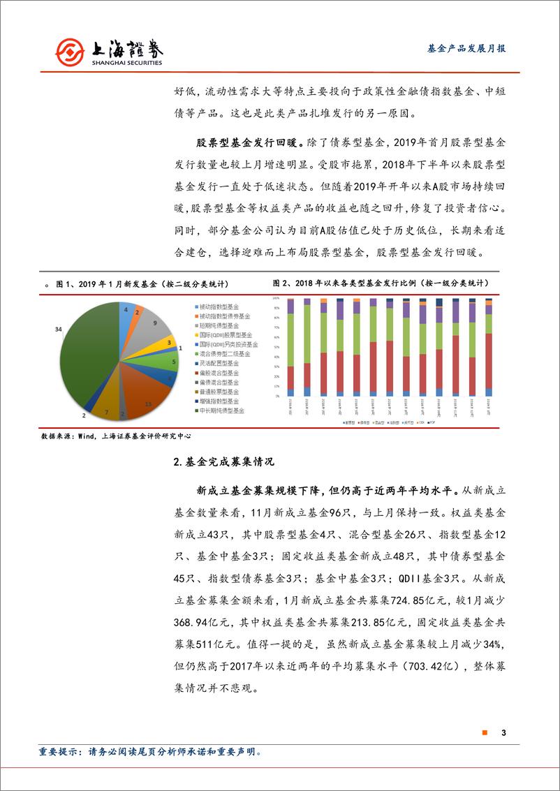 《2019年1月新产品发行报告：债券型基金成主角，指数型债基集万千宠爱-20190215-上海证券-12页》 - 第4页预览图