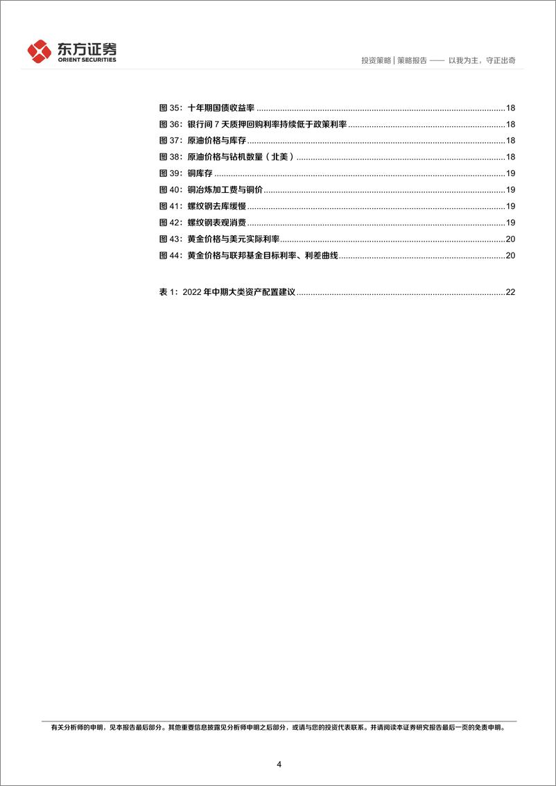 《大类资产配置2022年中期策略：以我为主，守正出奇-20220615-东方证券-25页》 - 第5页预览图