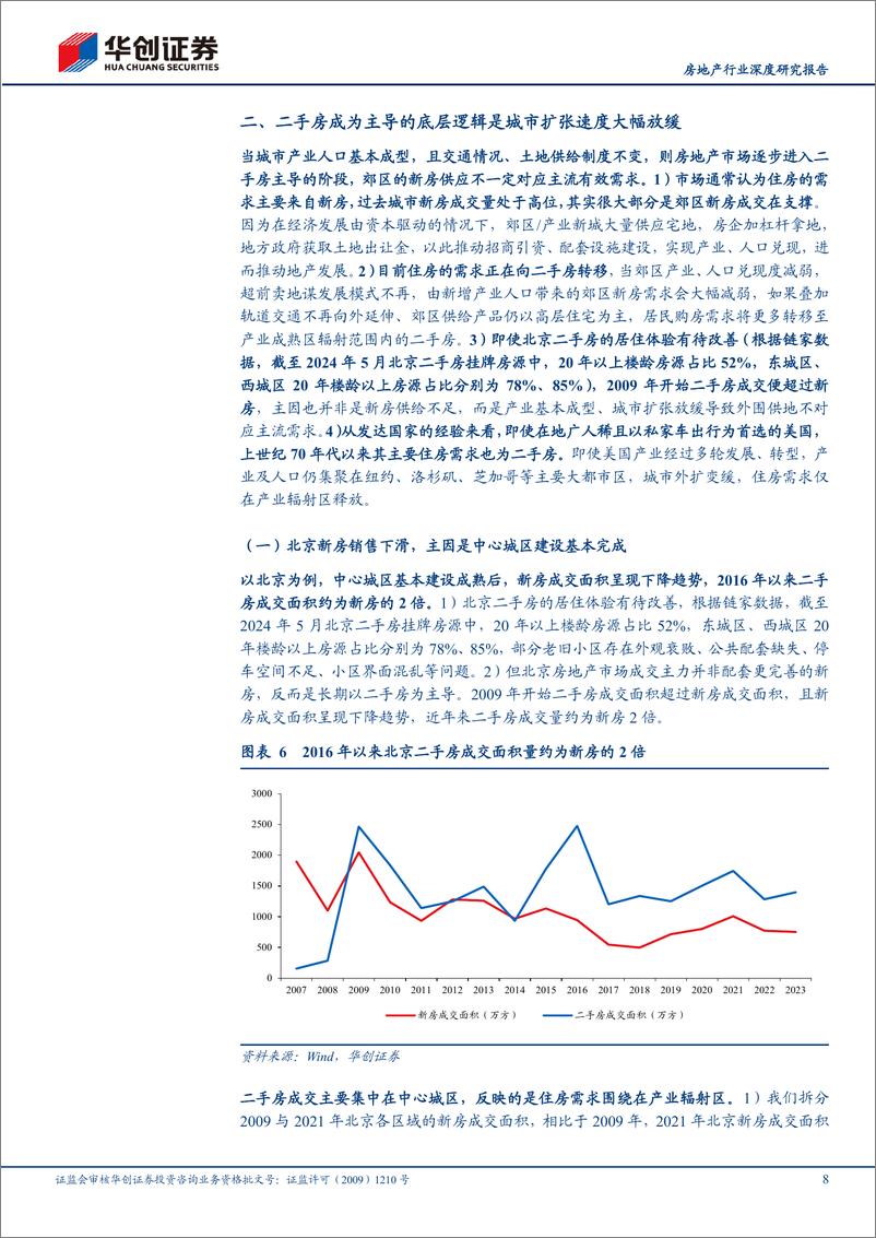 《房地产行业深度研究报告：有效去库存和新房销售中枢-240809-华创证券-25页》 - 第8页预览图