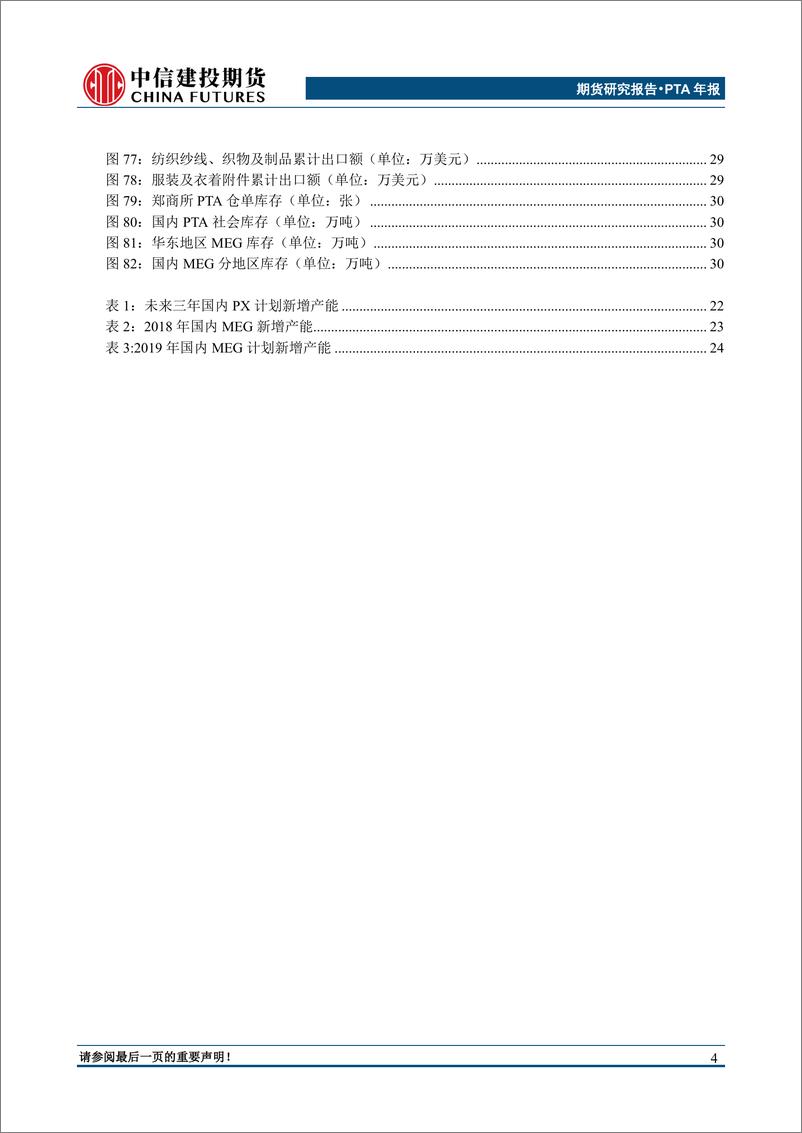 《PTA&MEG年度报告：产能快速扩张，TA、EG整体偏弱-20190102-中信建投期货-34页》 - 第6页预览图