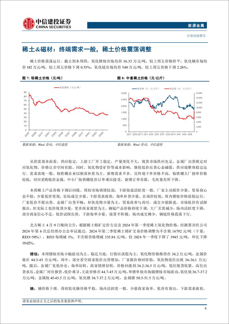 能源金属行业：《稀土管理条例》保障战略资源安全，利好资源、磁材、二次资源利用企业-240630-中信建投-12页 - 第7页预览图