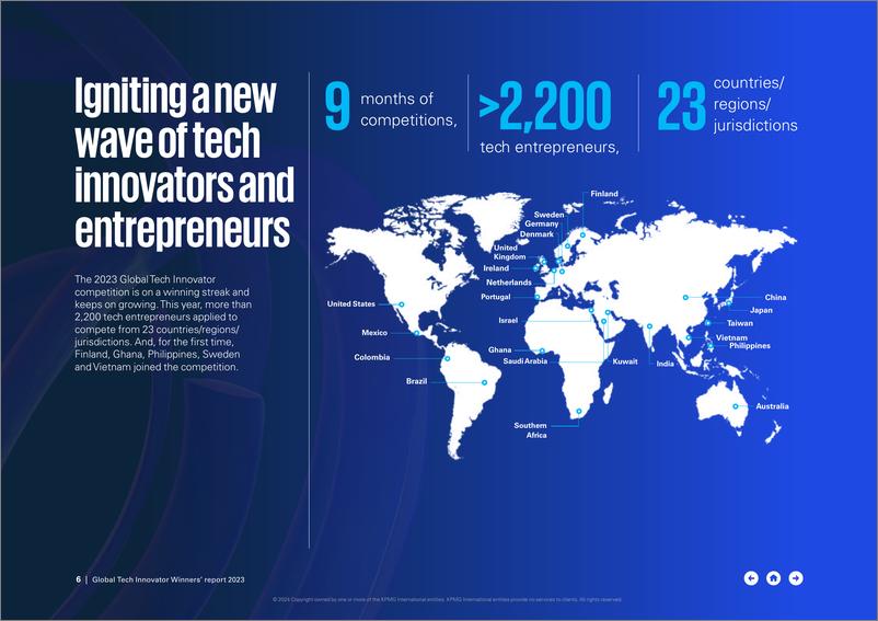 《毕马威_2023年全球创新科技大赛获奖企业报告_英文版_》 - 第6页预览图