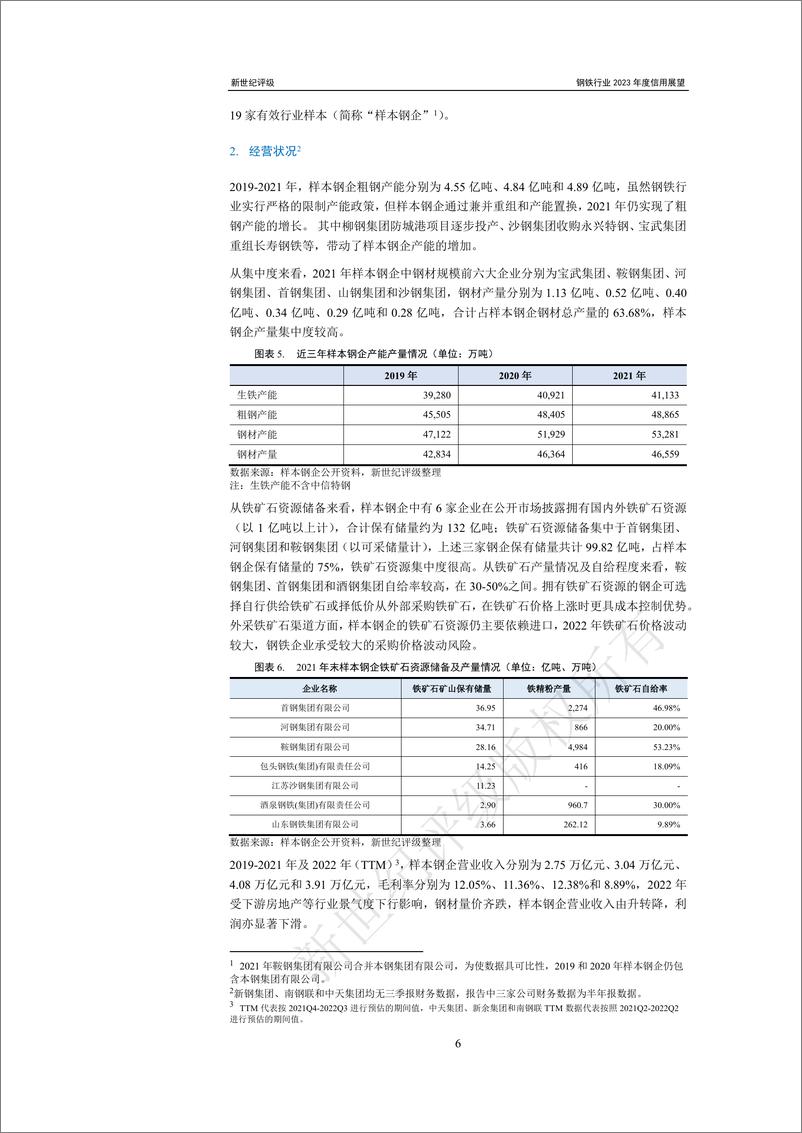 《新世纪评级-钢铁行业2023年度信用展望-21页》 - 第7页预览图