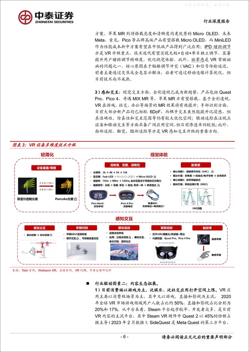 《中泰证券-电子行业苹果MR深度报告：XR+iPhone时代将至，把握MR创新成长机遇-230411》 - 第6页预览图