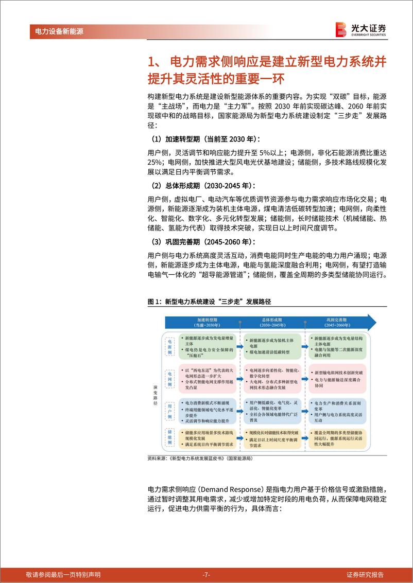 《电力设备新能源行业新型电力系统深度研究三：电力需求侧响应，基于数字技术的灵活性调节方式-20230830-光大证券-56页》 - 第8页预览图