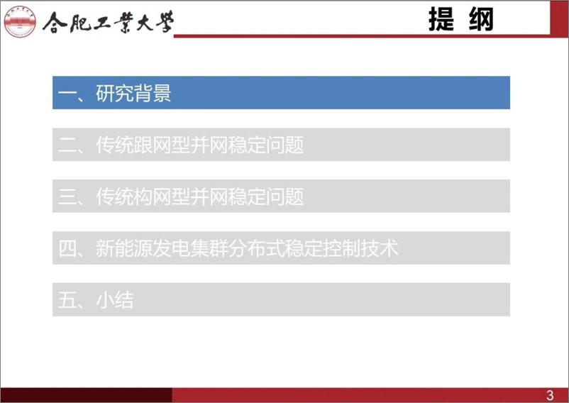 《合肥工业大学（李明）：新能源发电集群分布式稳定控制技术报告》 - 第3页预览图