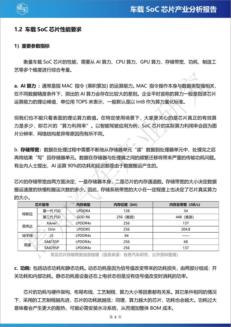 《2024车载SoC芯片产业分析报告》 - 第8页预览图