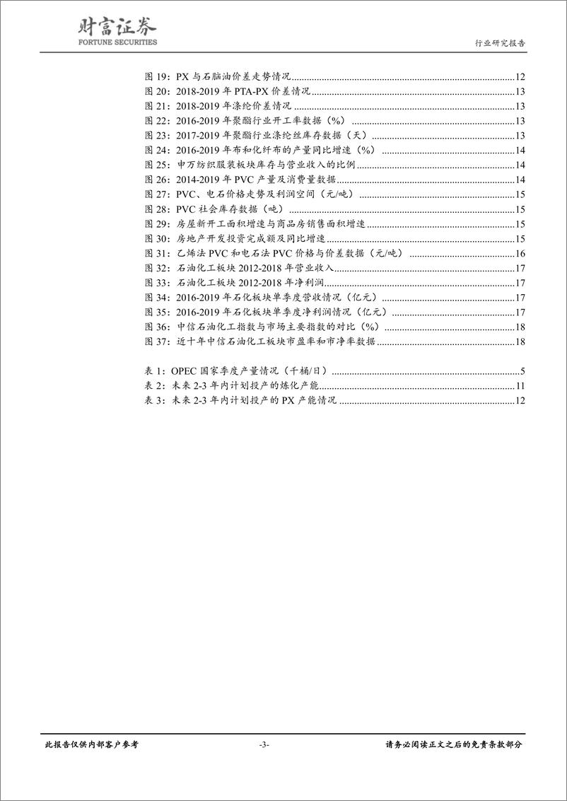 《石油化工行业：油价有望回归高位，炼化投产拖累行业-20190603-财通证券-22页》 - 第4页预览图