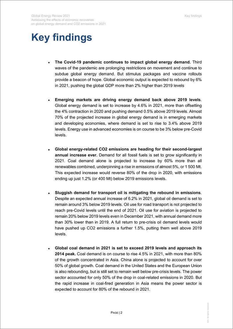 《2021全球能源评估报告》 - 第4页预览图