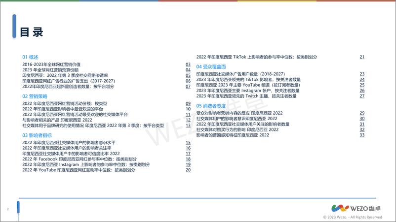 《维卓-营销行业；2023印尼红人营销洞察报告-38页》 - 第3页预览图