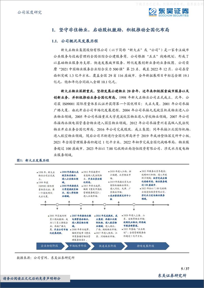 《东吴证券-新大正(002968)出西南谋全国布局已定，守非住推激励积极扩张-230503》 - 第5页预览图