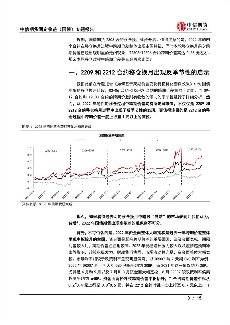 《固定收益（国债）专题报告：2303移仓展望，跨期价差能否继续走阔-20230131-中信期货-15页》 - 第4页预览图